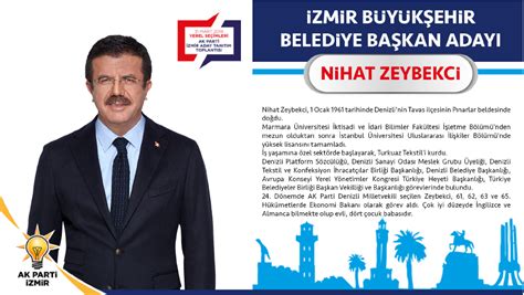 Izmir ak parti belediye başkan adayları 2019